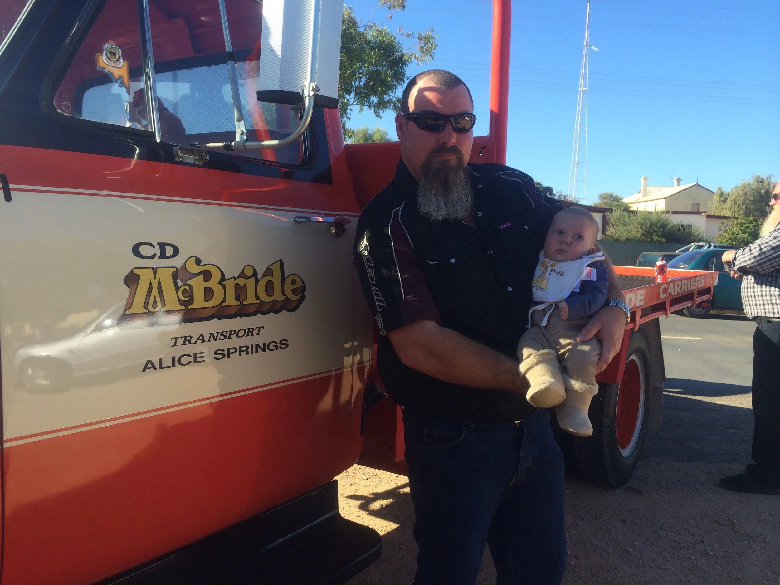 Trumby & Grandson McBrides 54 Ford.jpg