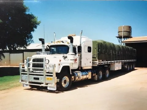 1977 R Model Mack painted white.jpg
