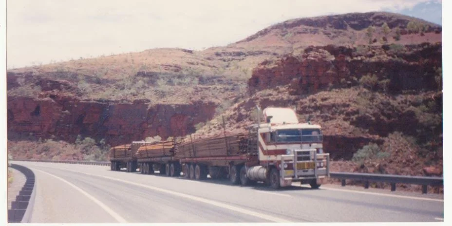 White truck carting timber.jpg