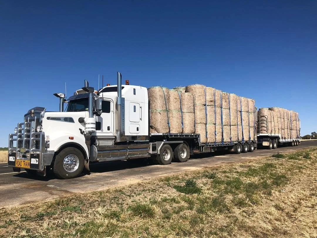Eddy carting hay in Muckadilla QLD.JPG