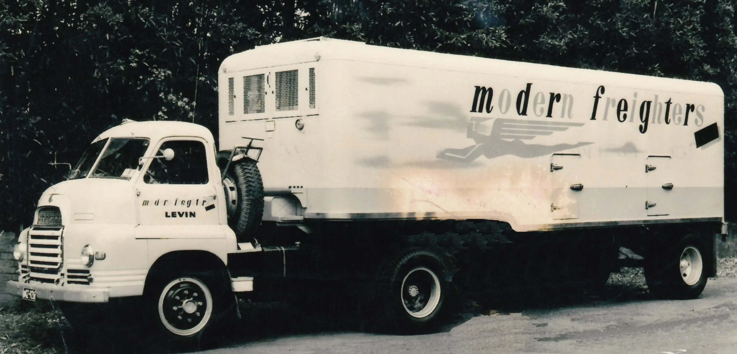 REID Allan first truck S Bedford.jpg