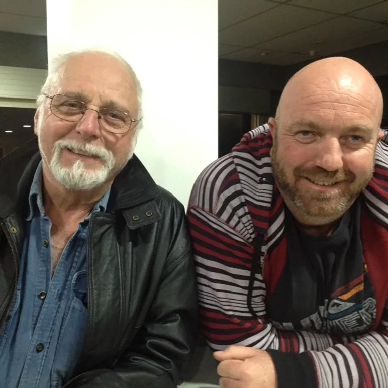 CRAIG duncan (on right), dad ALF (on left) 2016.JPG