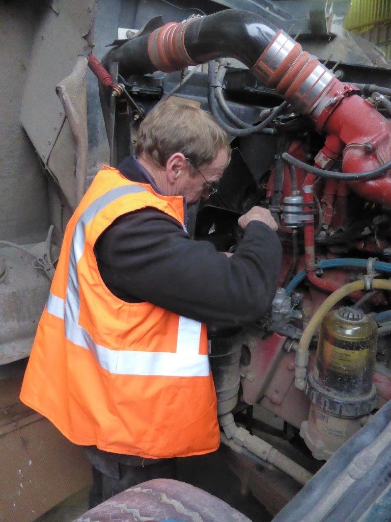 John Bignell - 2015 working on Kenworth T659.jpg