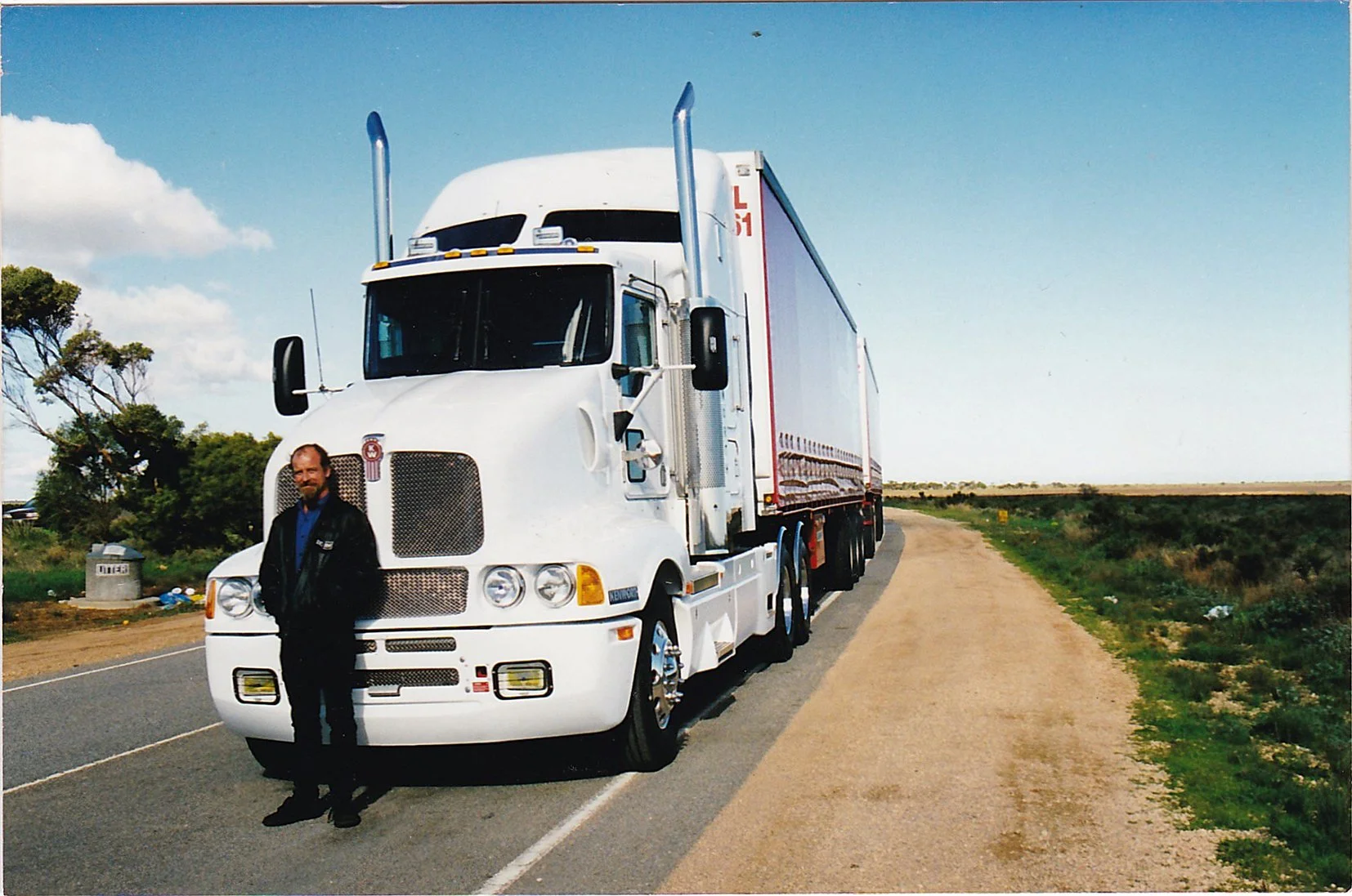 Yates andrew  driving a new Kenworth for Cleveland.jpg