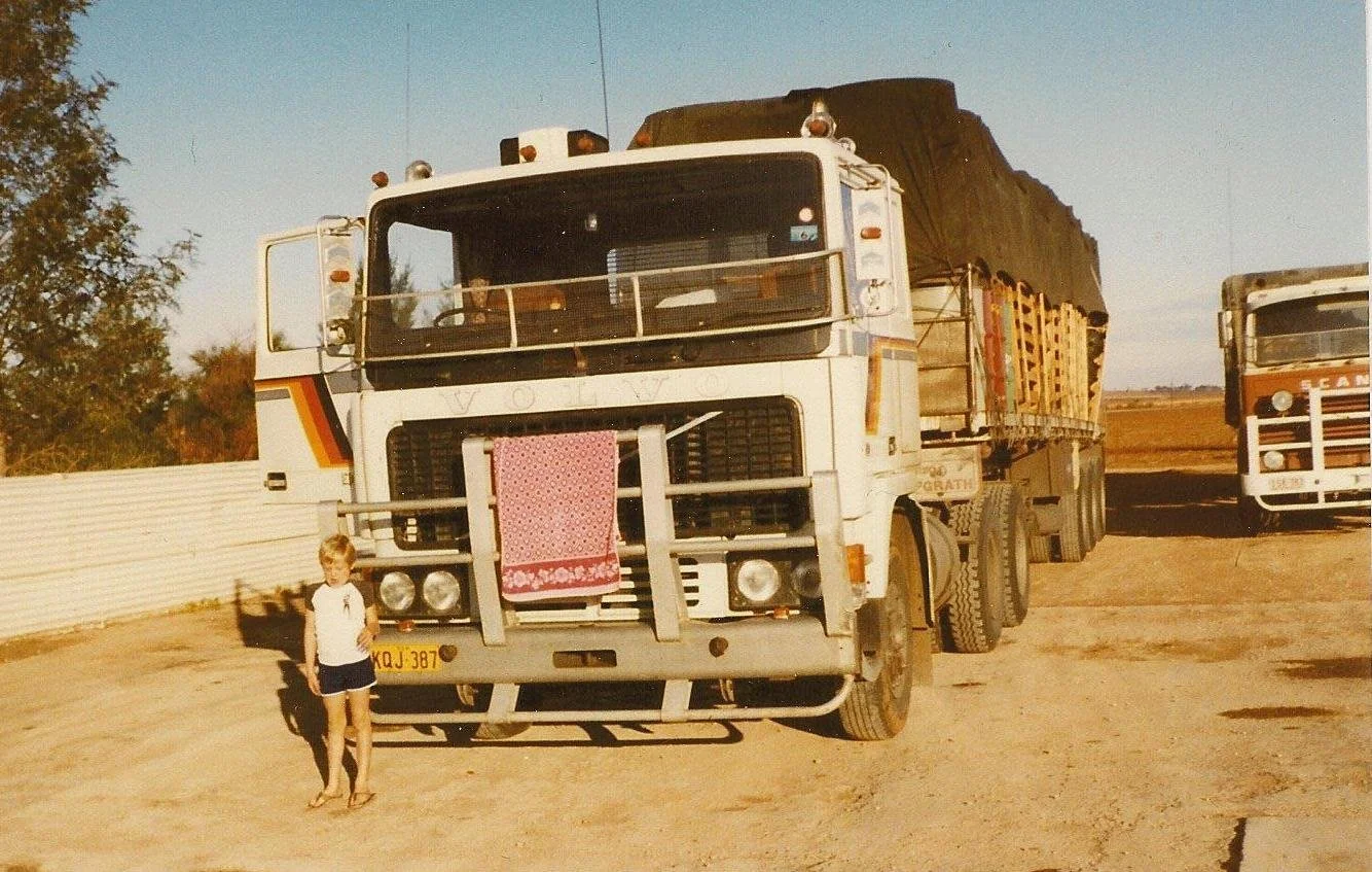 graham armstrong Caltex Balranald - 81-82 Volvo F10.jpg