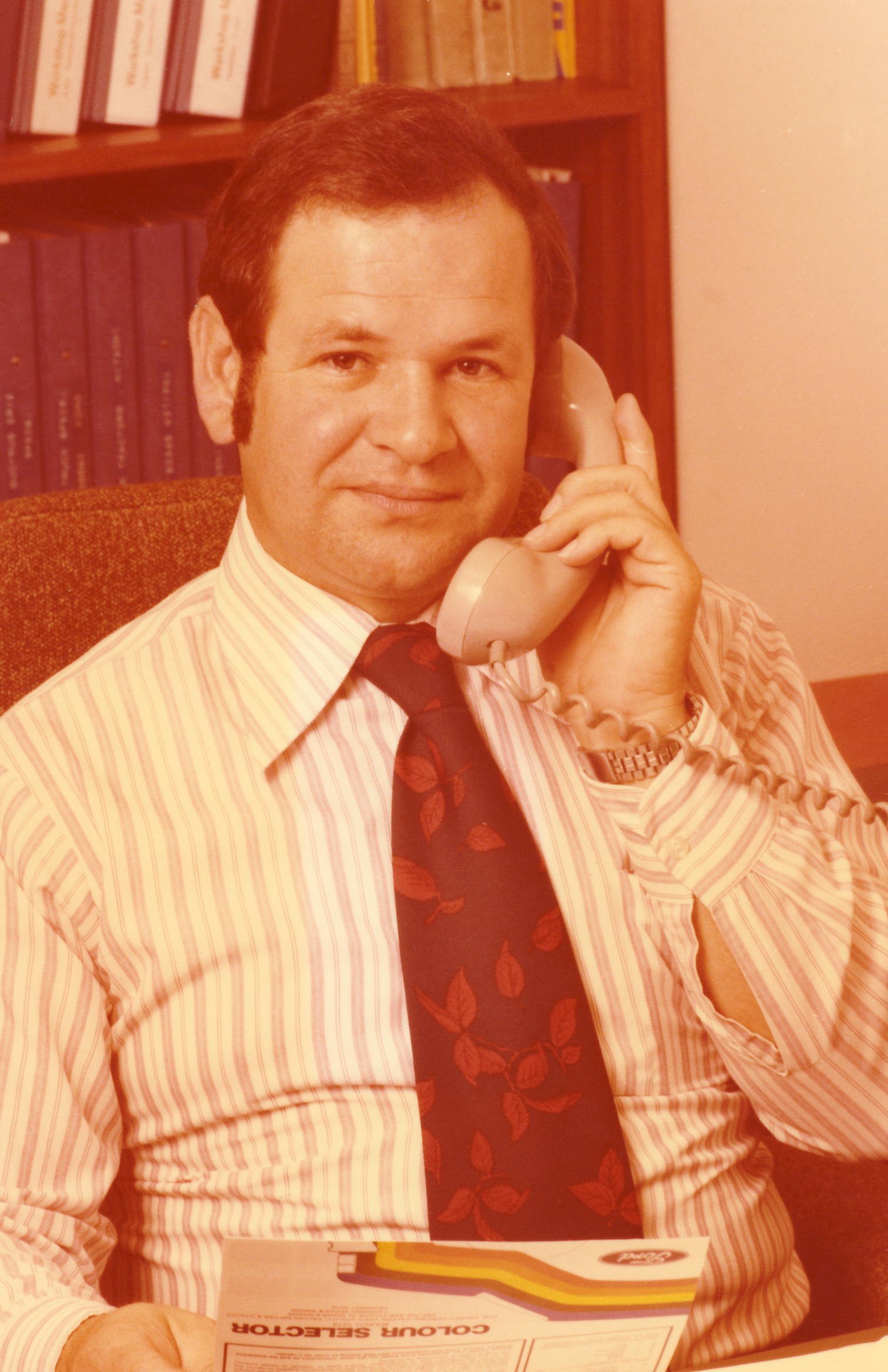 Hans Office 1980.JPG