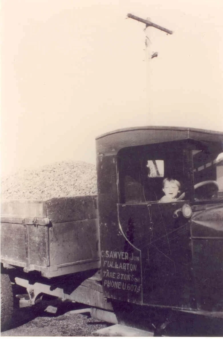 John Sawyer in his Fathers truck.jpg