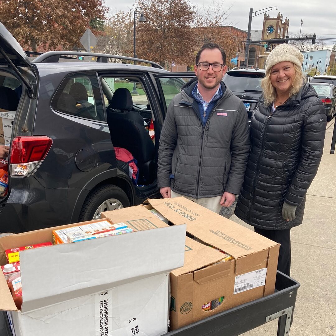 Pantry need restocked? No problem! Ben Klein and Tzedakah House, LLC donated lots of goodies to help us feed our clients!

And, Ben personally delivered which helps our staff. Ben, and Jenn Broadbin, Pacific House, take a picture break from unloading