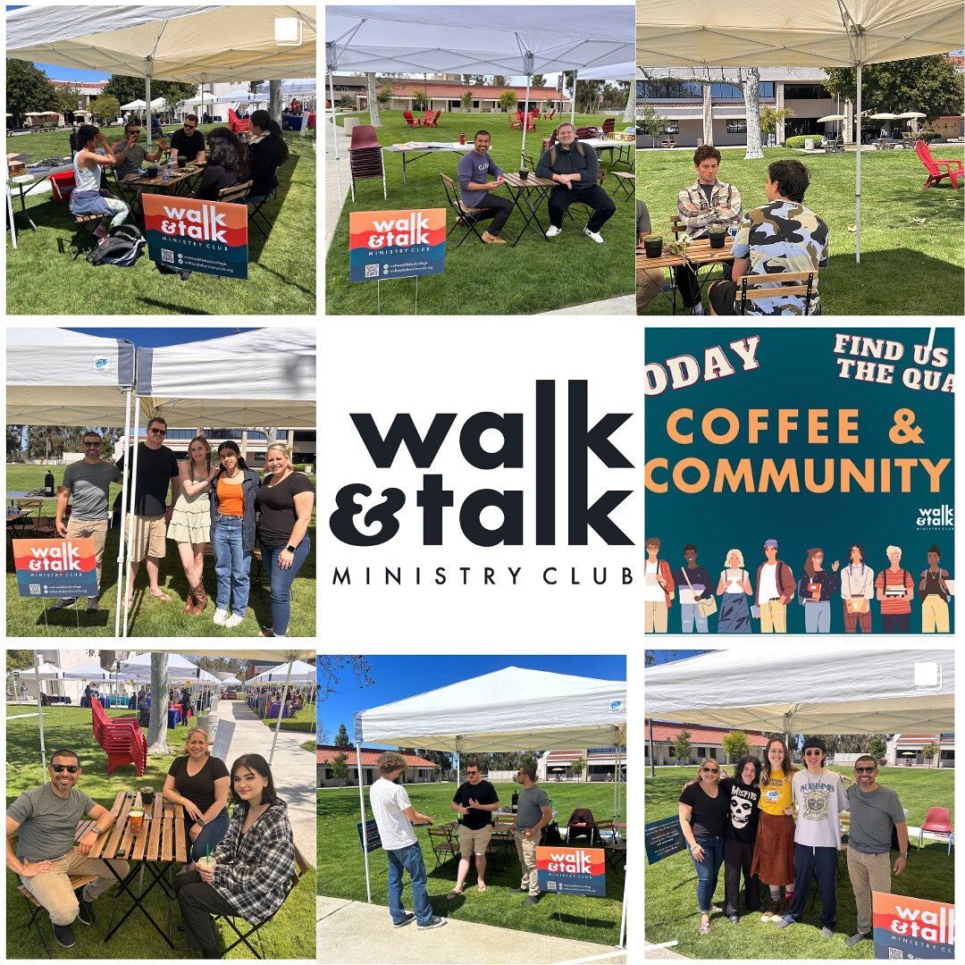 College Evangelism is amazing. We are pleased to announce our residency at Saddleback College. Please pray for us as we connect with many college students in the quad. To support or Volunteer visit walkandtalkministry.org