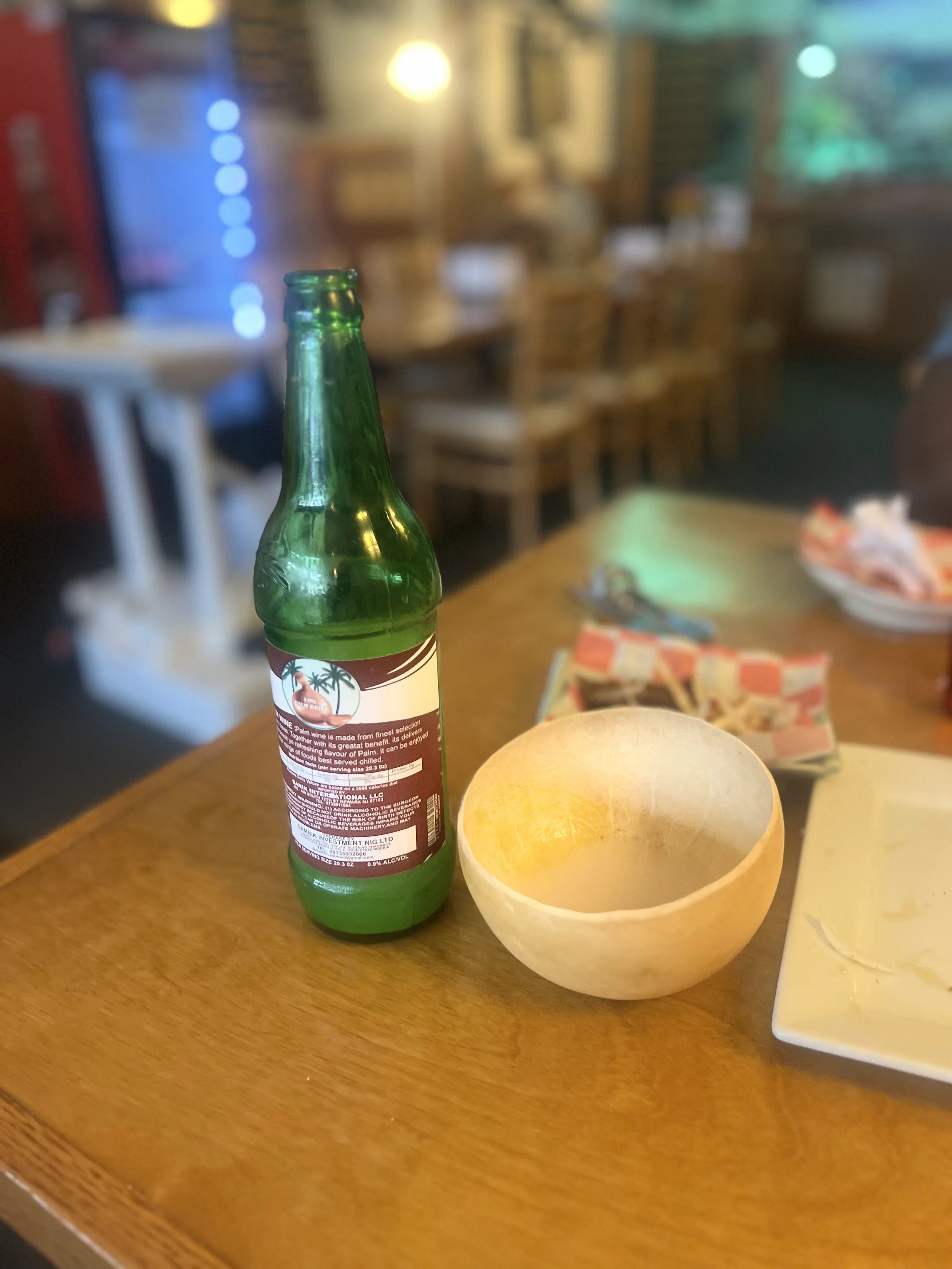 Palmwine and calabash in the US, Pittsburgh