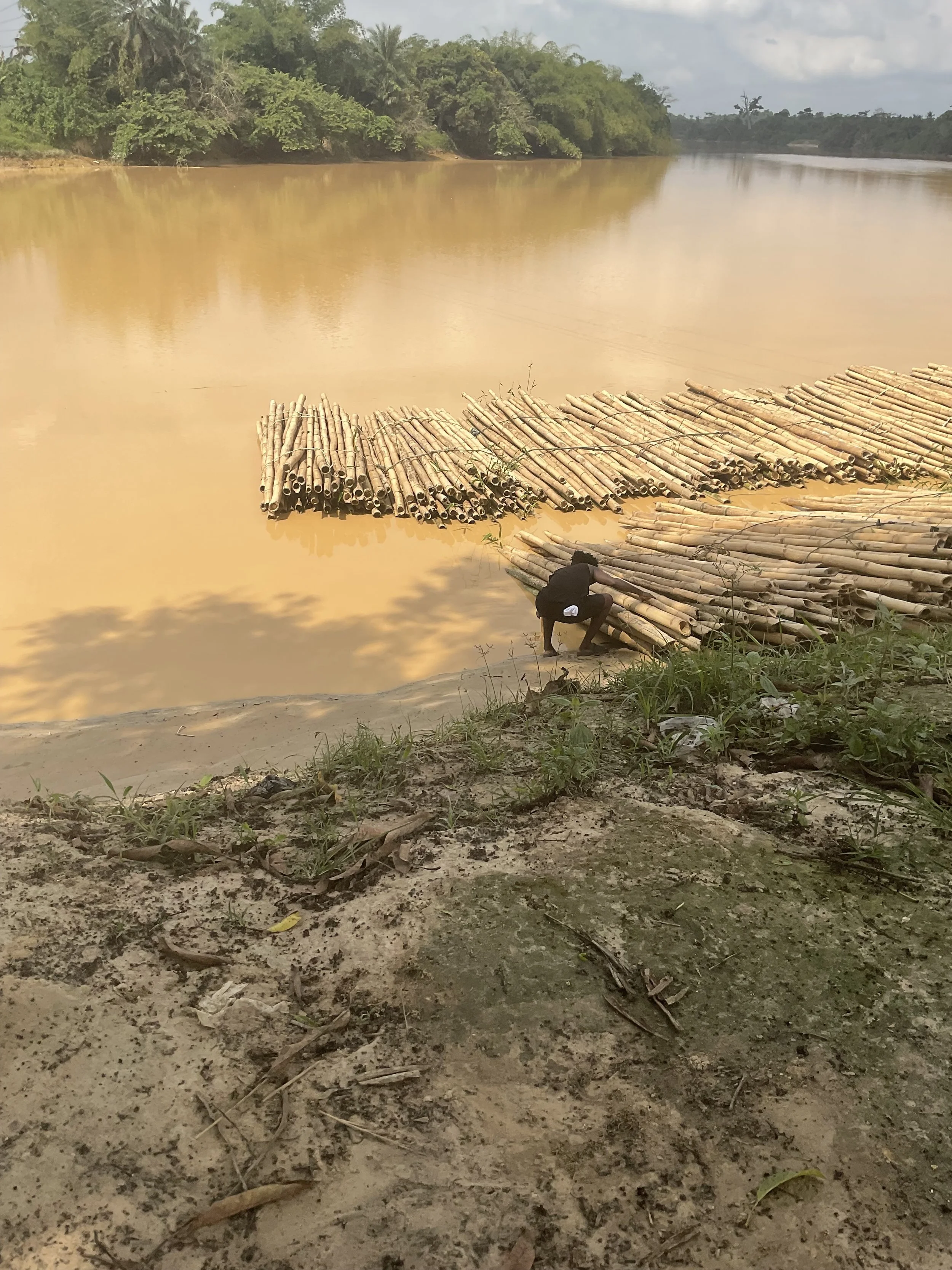 The muddy waters. #galamseyEffect