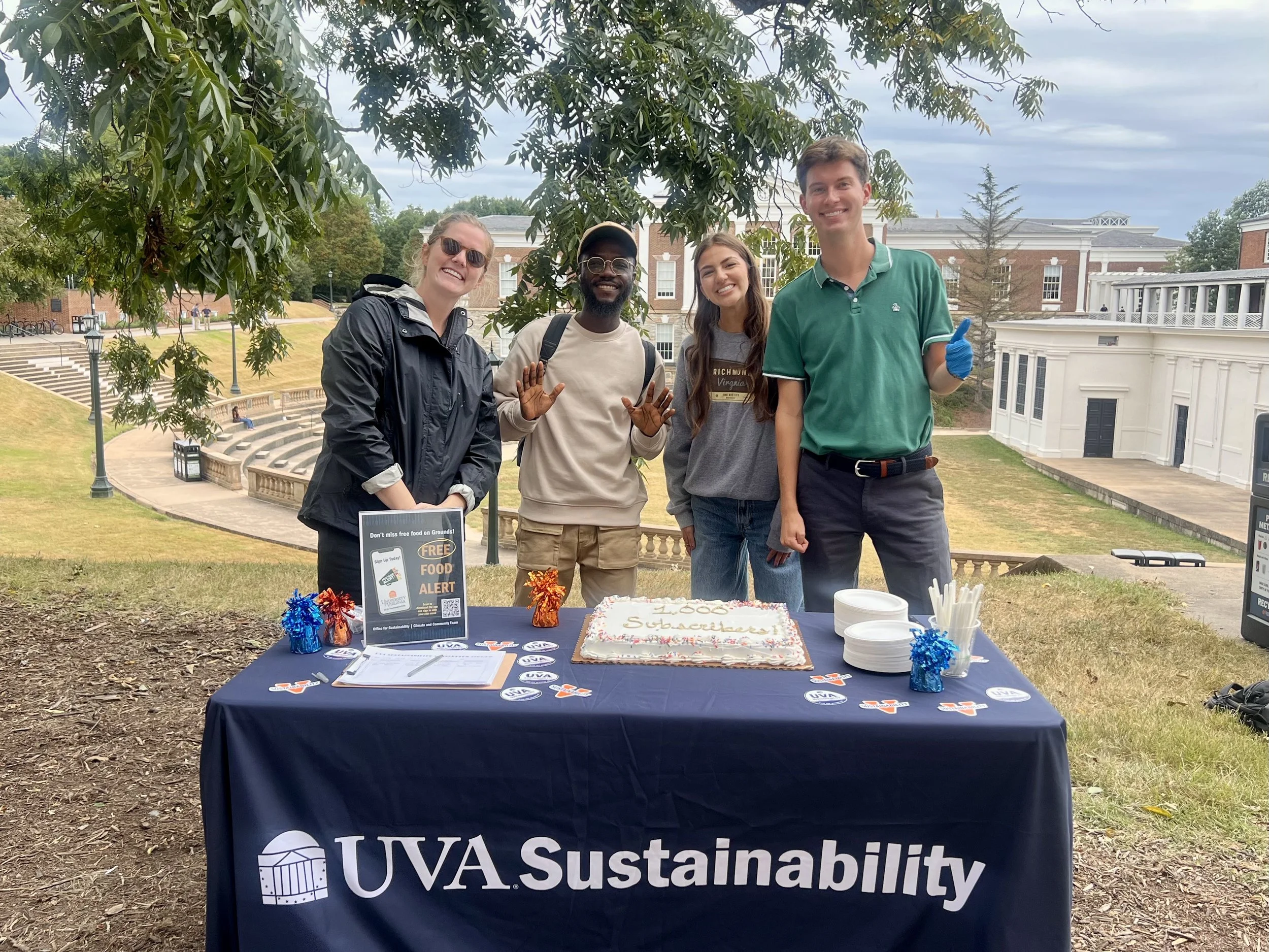 With UVA Sustainability @ University of Virginia