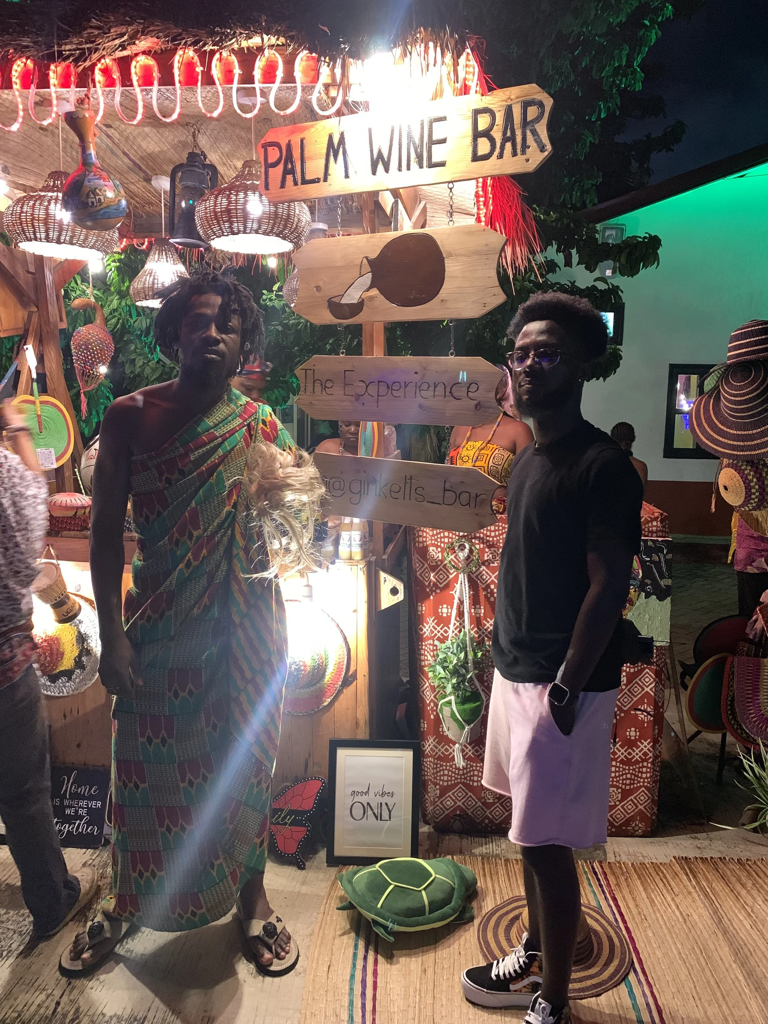BlackMen @ the 'Palm Wine Bar'