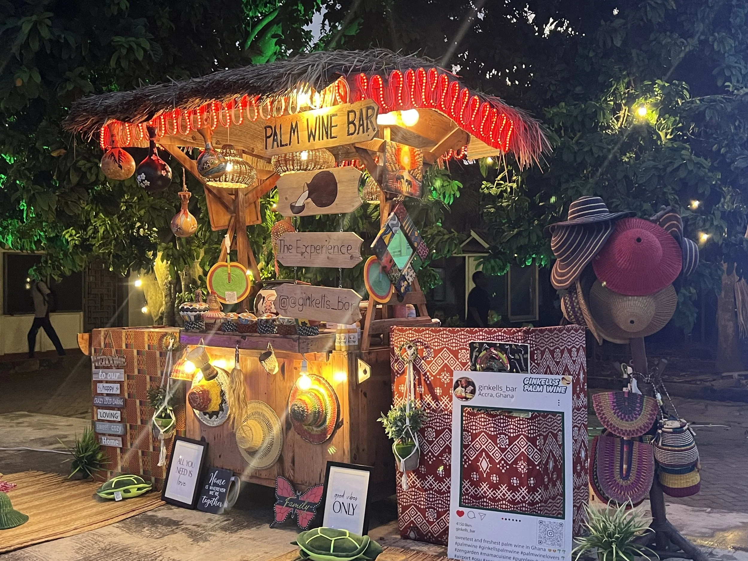 The 'Palm Wine Bar'