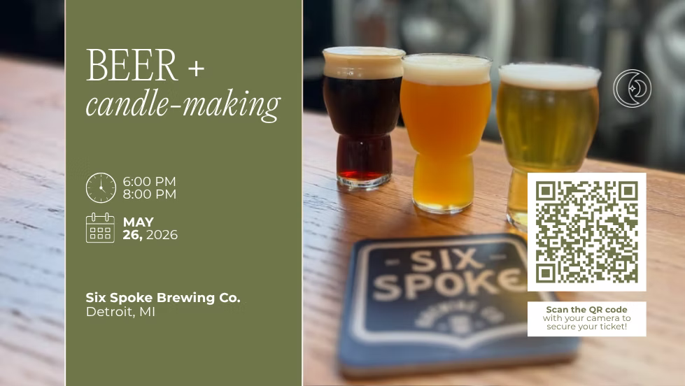 BEER + CANDLE-MAKING WORKSHOP