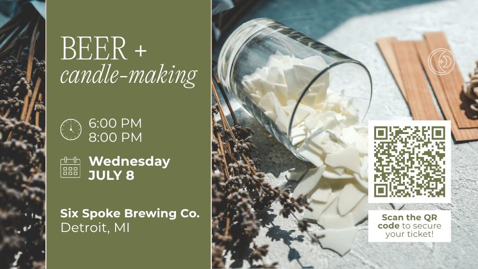 BEER + CANDLE-MAKING WORKSHOP