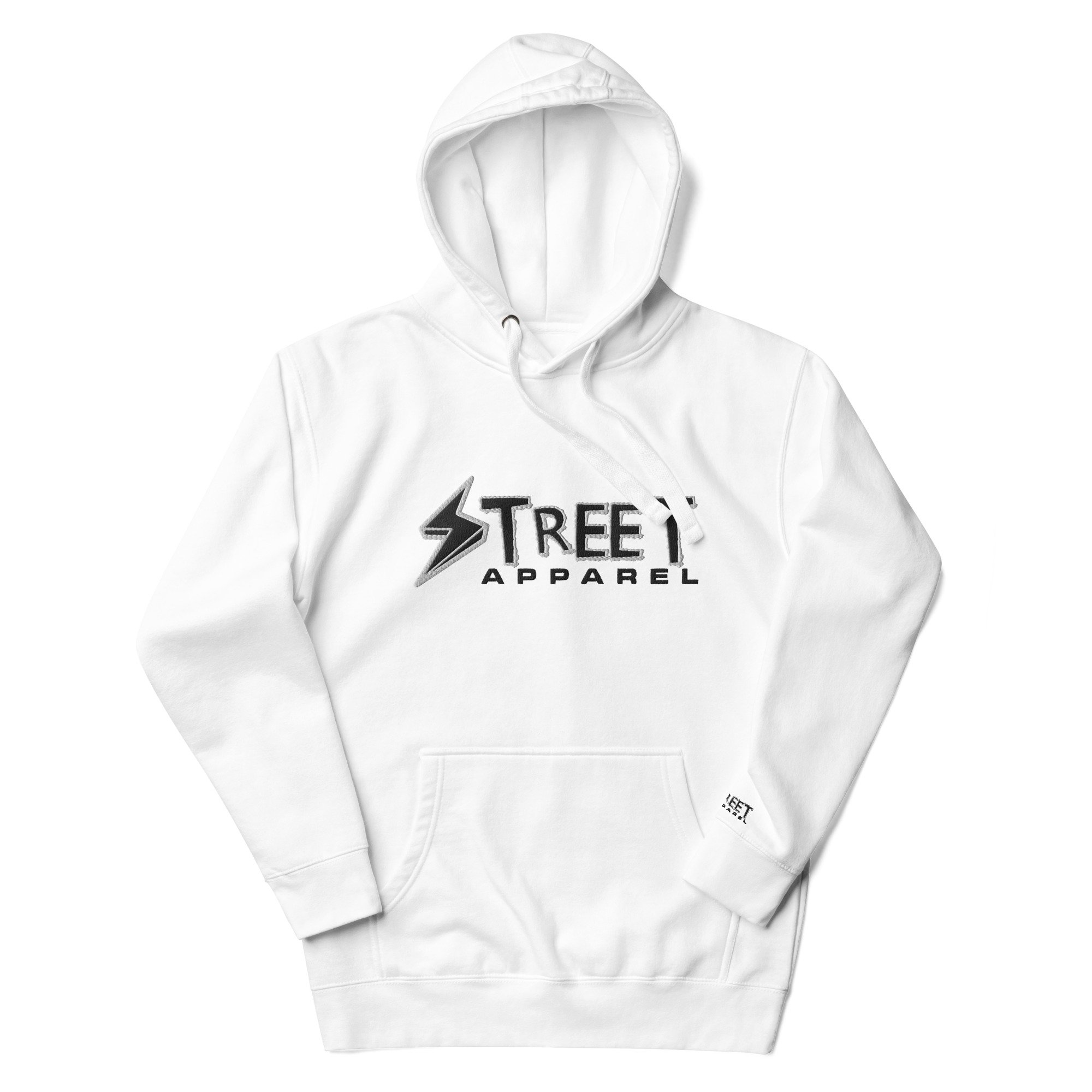 White Fleece Hoodie