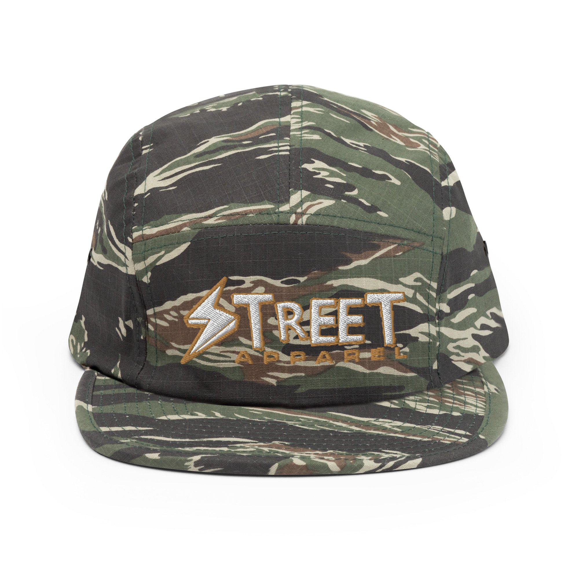 5-panel-cap-green-tiger-camo-front-6595418cb90f7.jpg