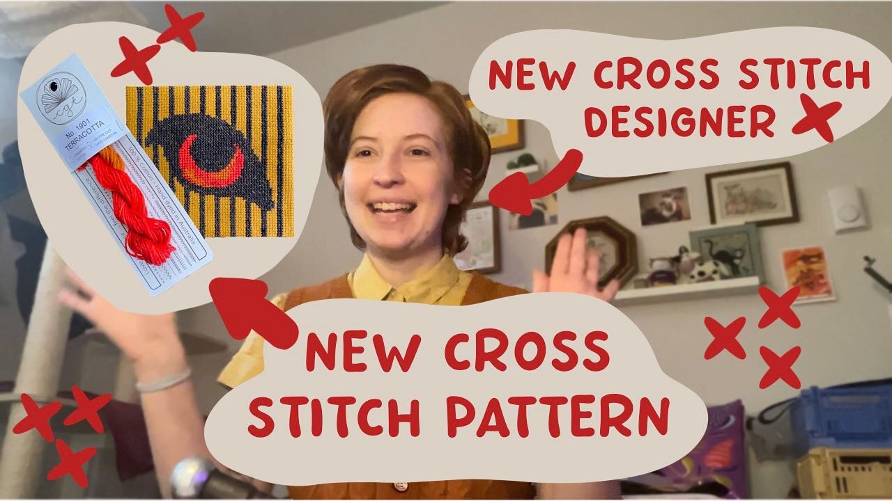 Hey Krafty friends!! My first pattern is releasing tomorrow along side my first YouTube video!! Link in bio to the premiere page so you can subscribe if you&rsquo;d like! I&rsquo;m excited and nervous because putting yourself on the internet isn&rsqu