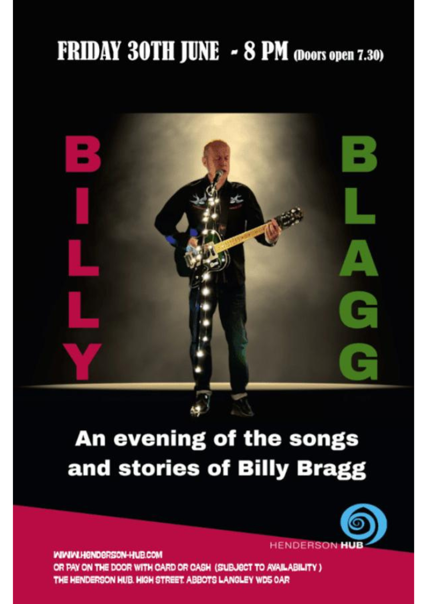 ABBOTS LANGLEY The Henderson Hub — Billy Blagg