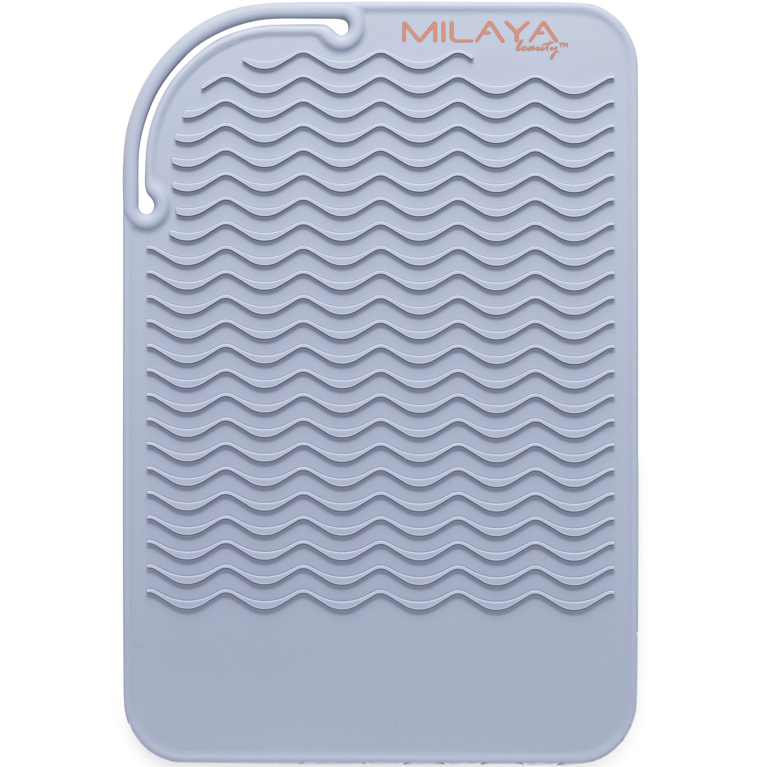 Milaya Beauty Heat Resistant Mat (Dusty Blue) — Milaya Beauty Products