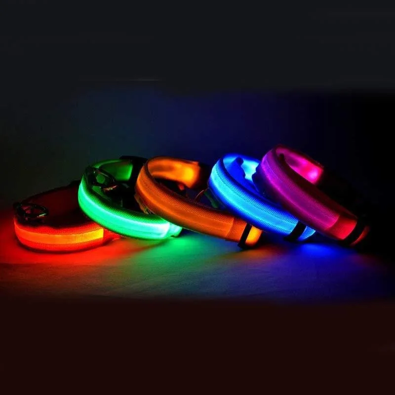 Luminous Glow-In-The-Dark Led Dog Collar