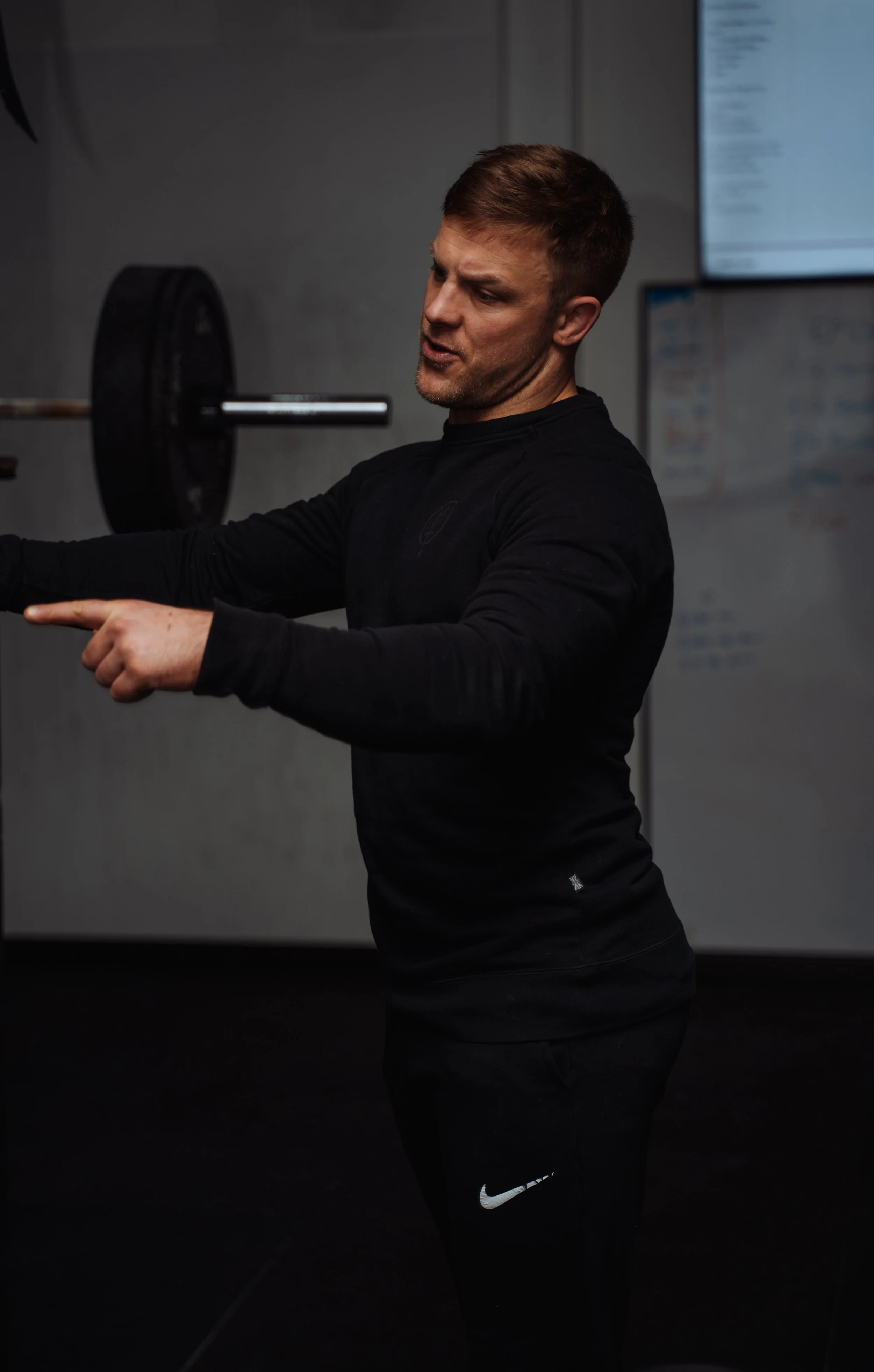 Experienced personal trainer providing exercise instruction and movement coaching at Pantheon Plymouth gym, helping members improve technique, strength, confidence and performance.