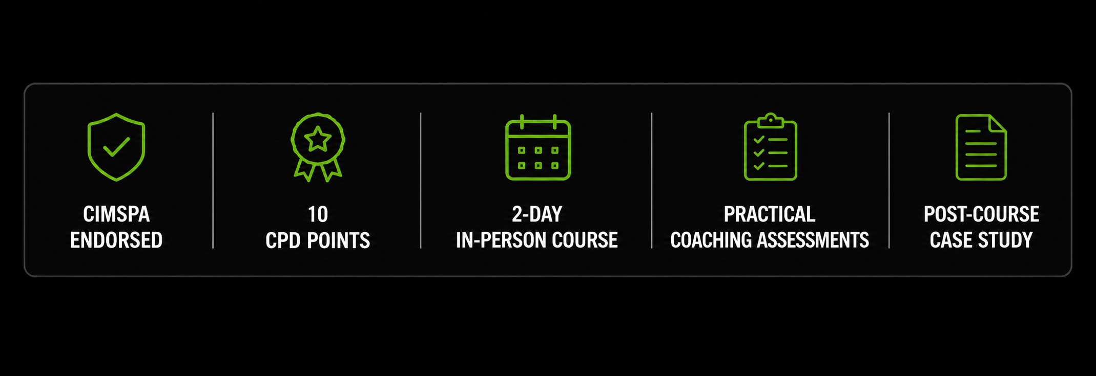 Pantheon Plymouth CIMSPA-endorsed adaptive training course highlights, including 10 CPD points, a two-day in-person programme, practical coaching assessments and a post-course case study.