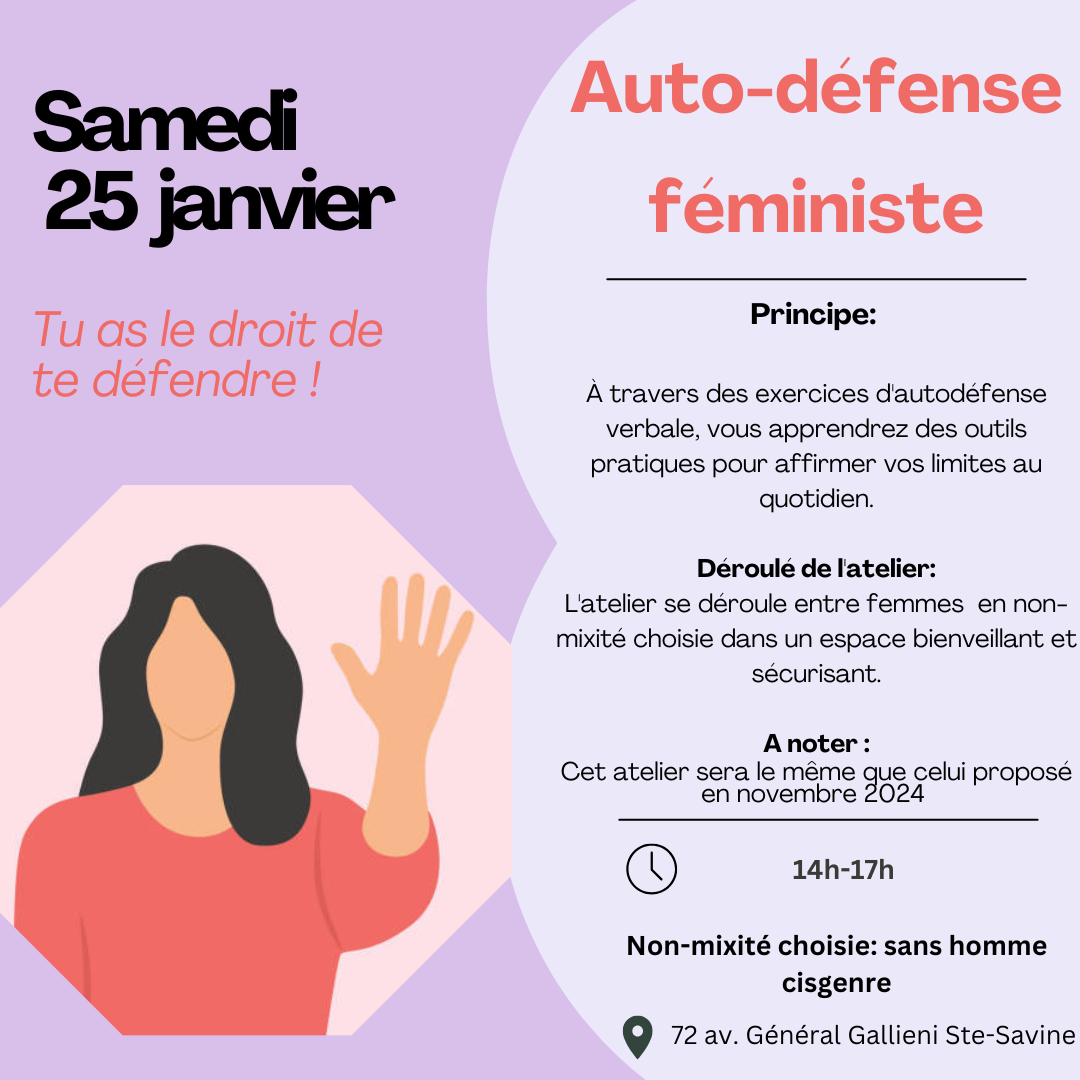 Atelier auto-défense féministe