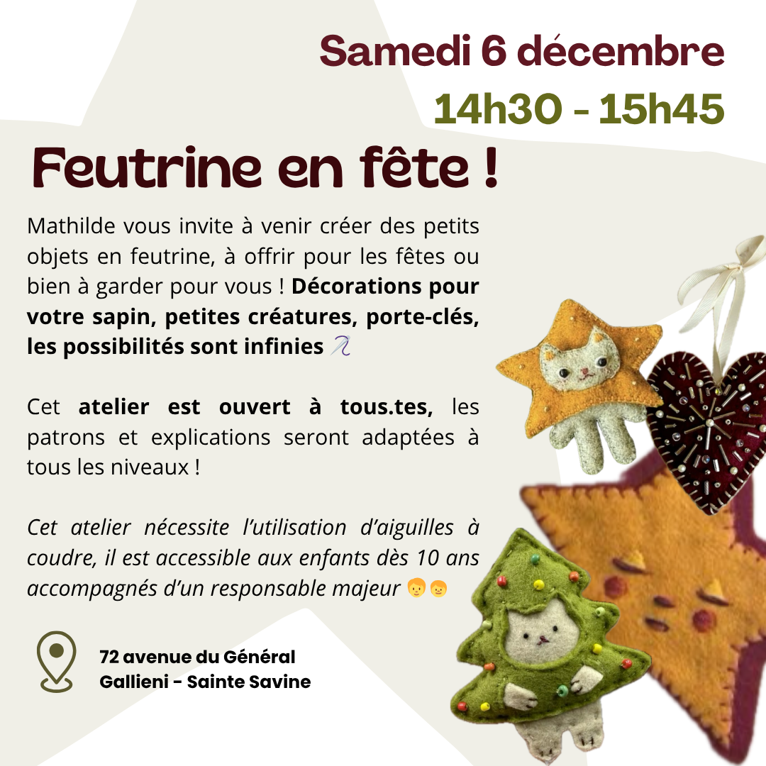 Feutrine en fête !