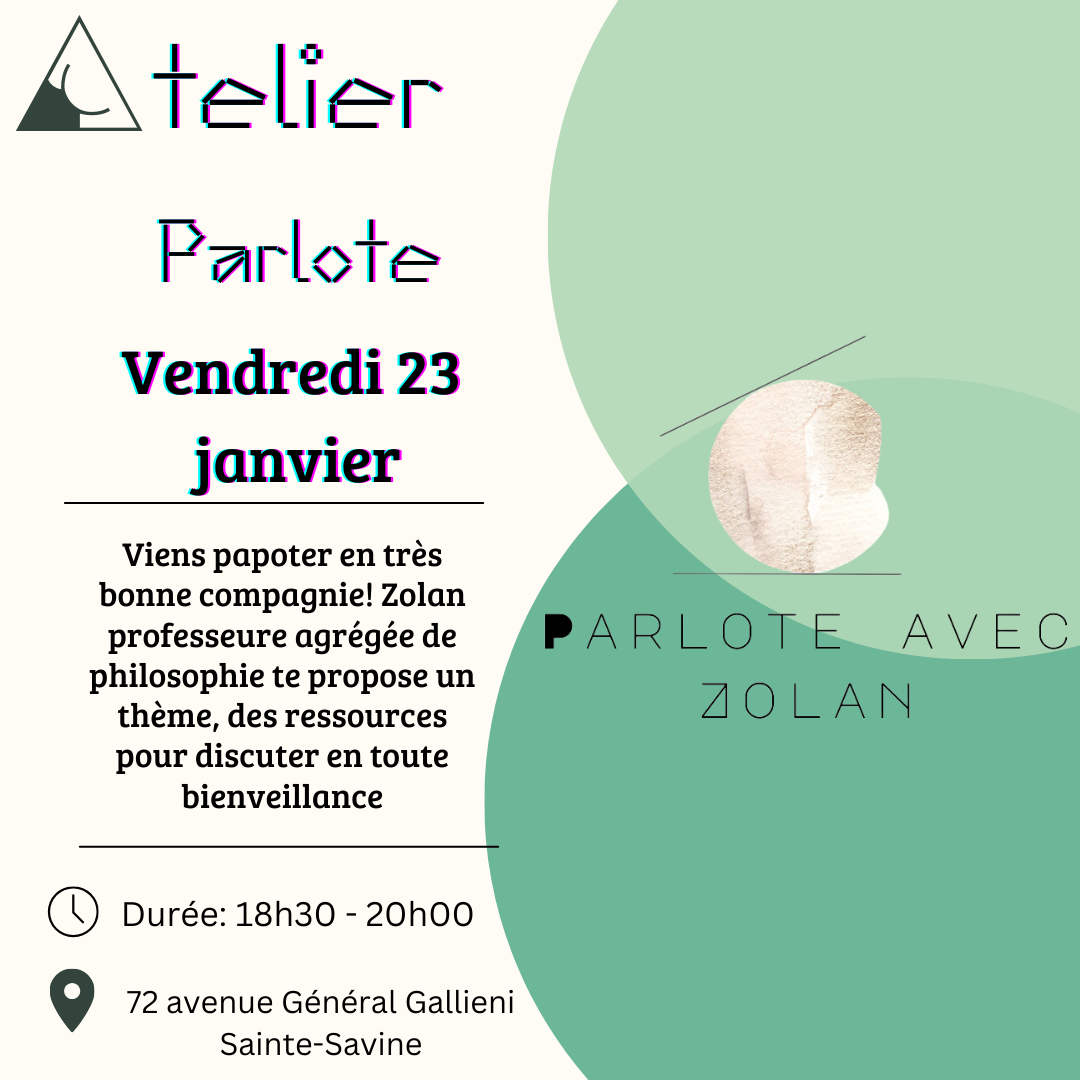 Atelier parlotte avec Zolan