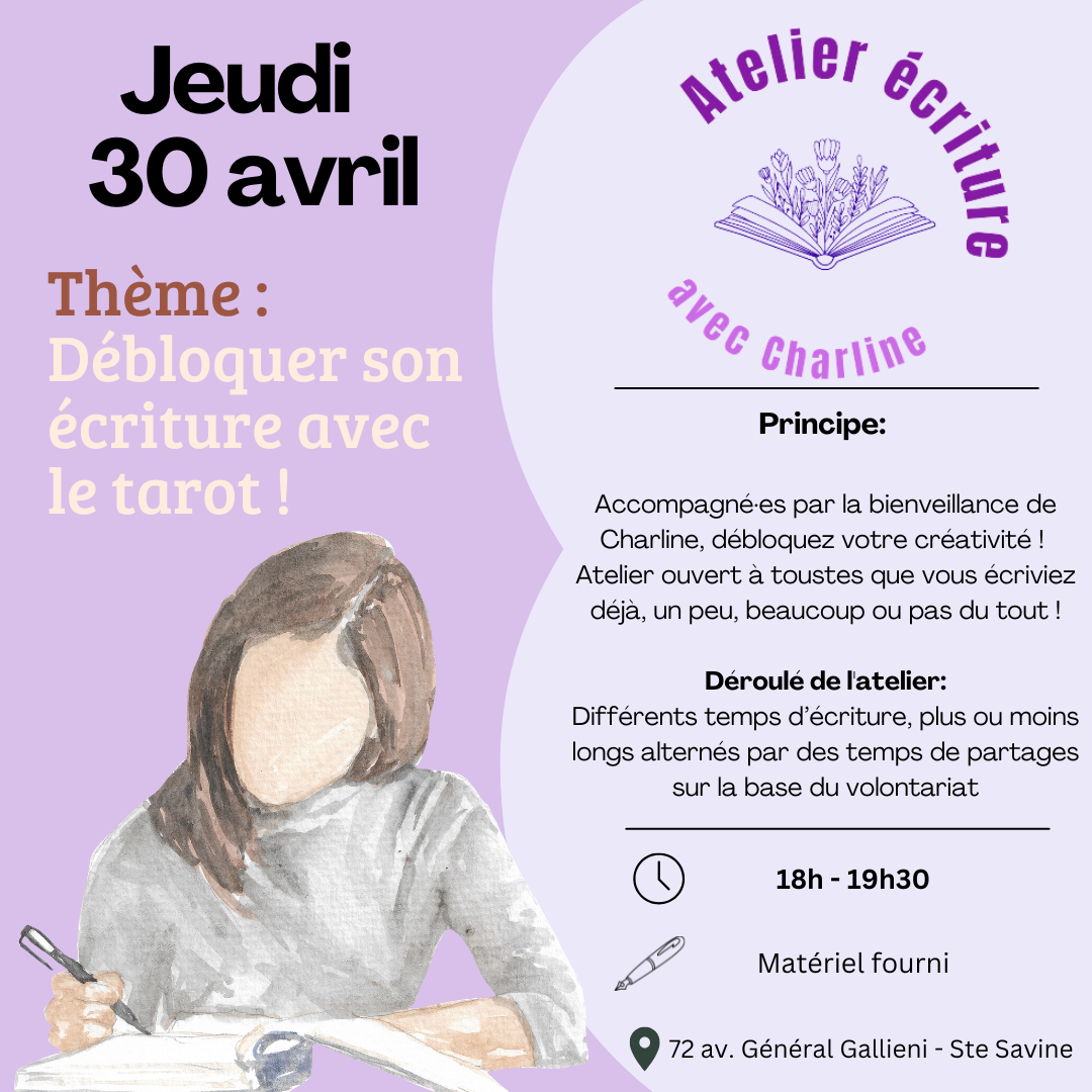 Atelier d’écriture