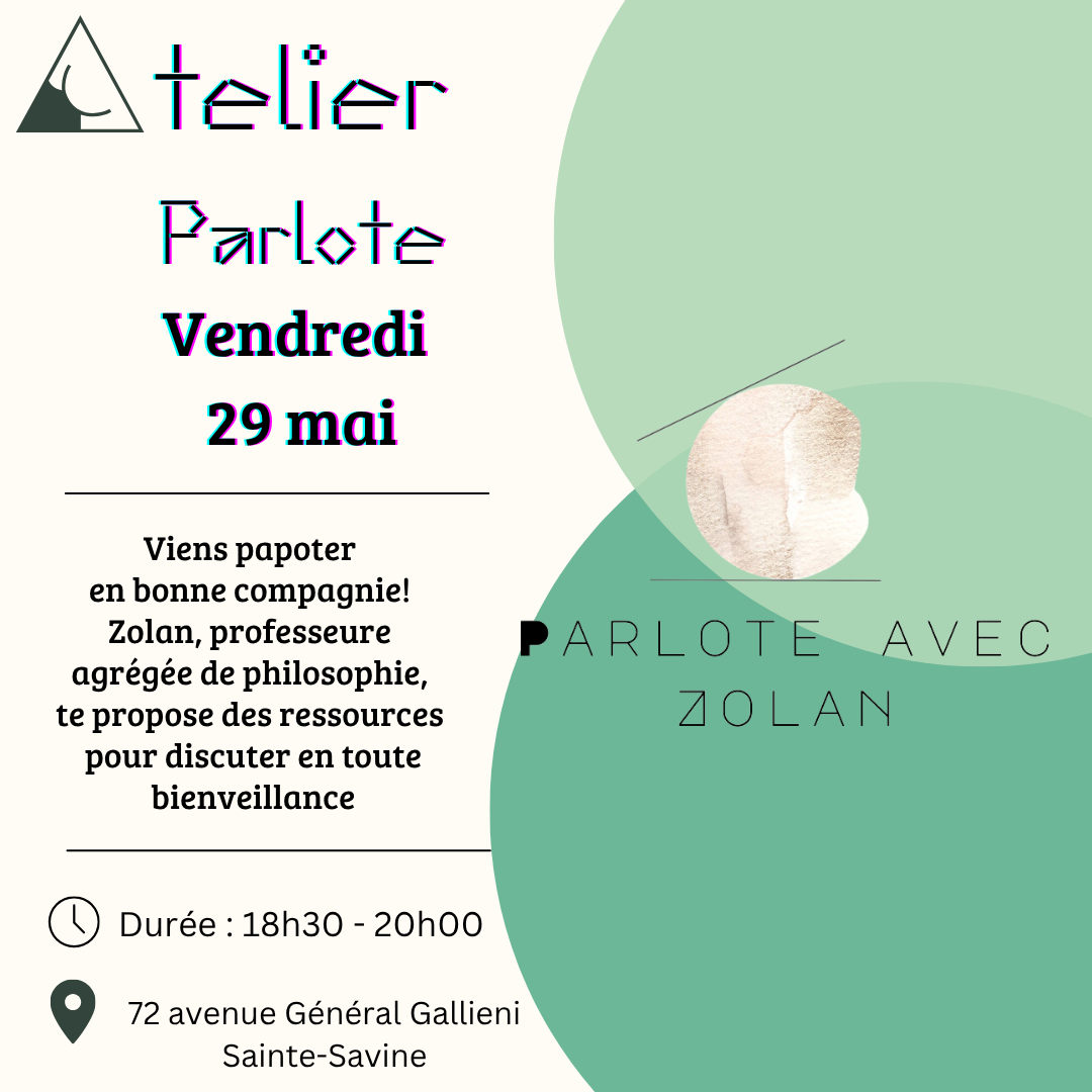 Atelier parlotte avec Zolan