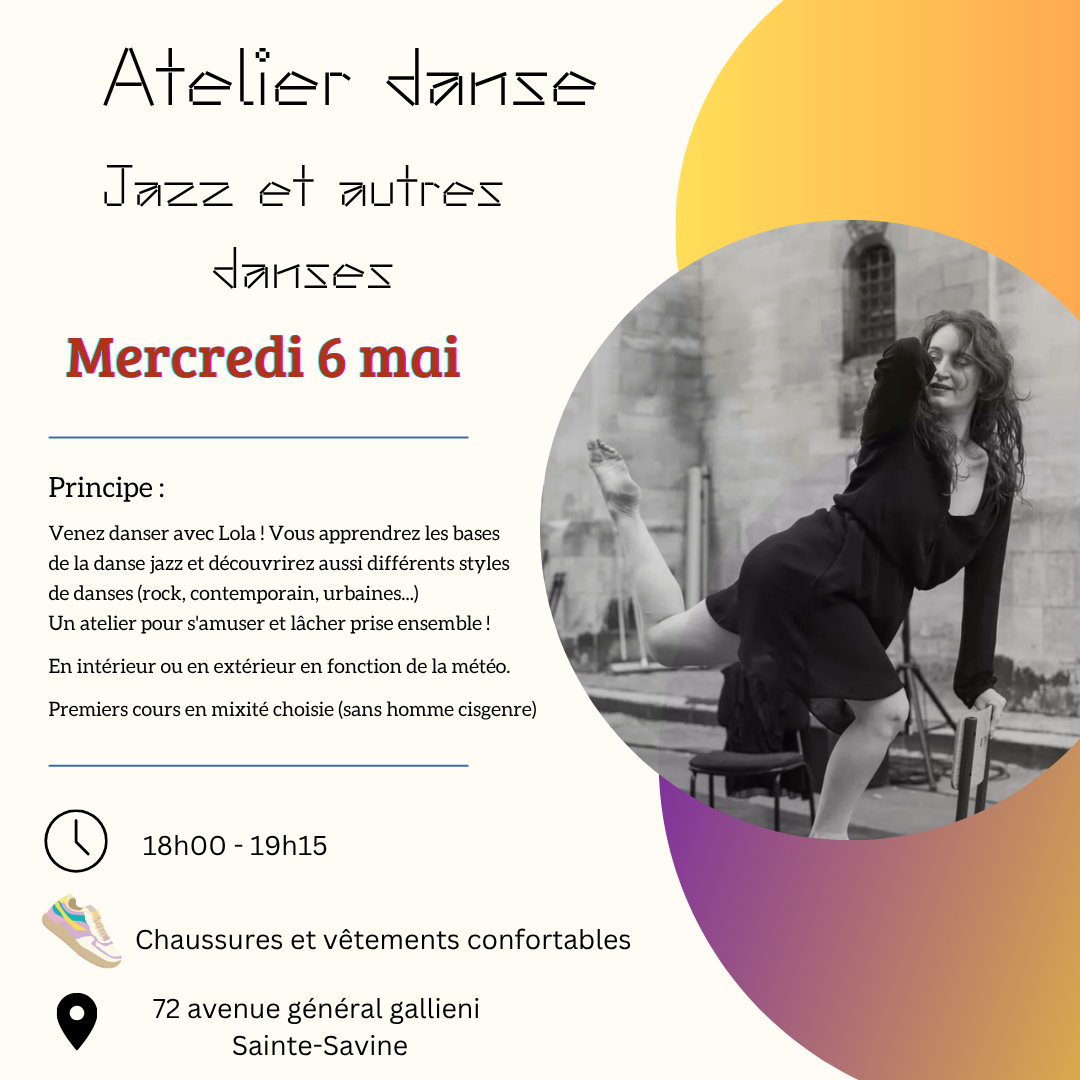 Atelier danse - jazz et autres danses (copie)