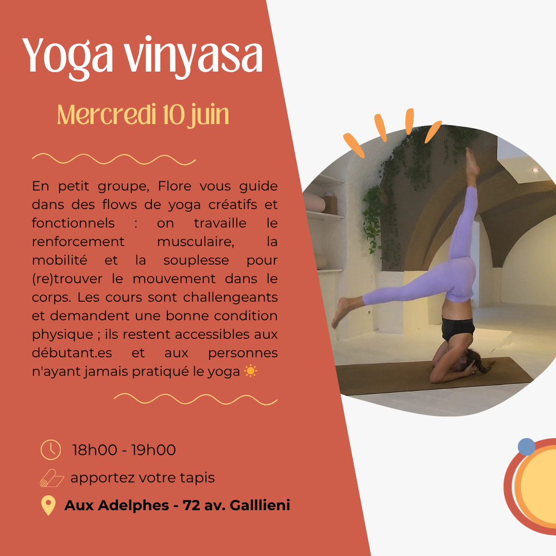 Cours de yoga vinyasa
