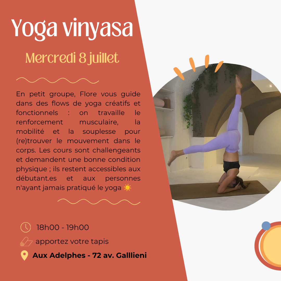 Cours de yoga vinyasa