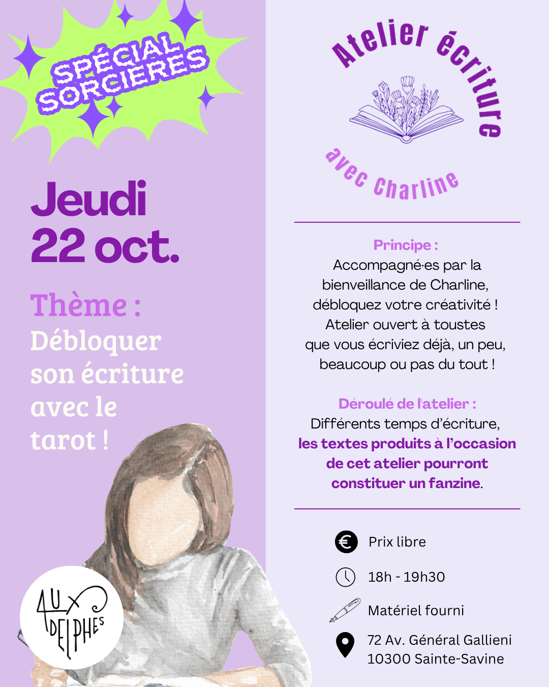 Atelier d’écriture