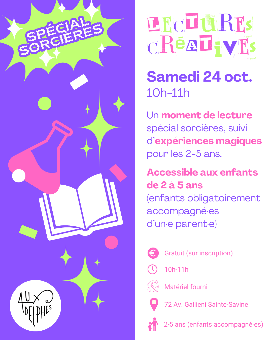 Lectures créatives - 2-5 ans