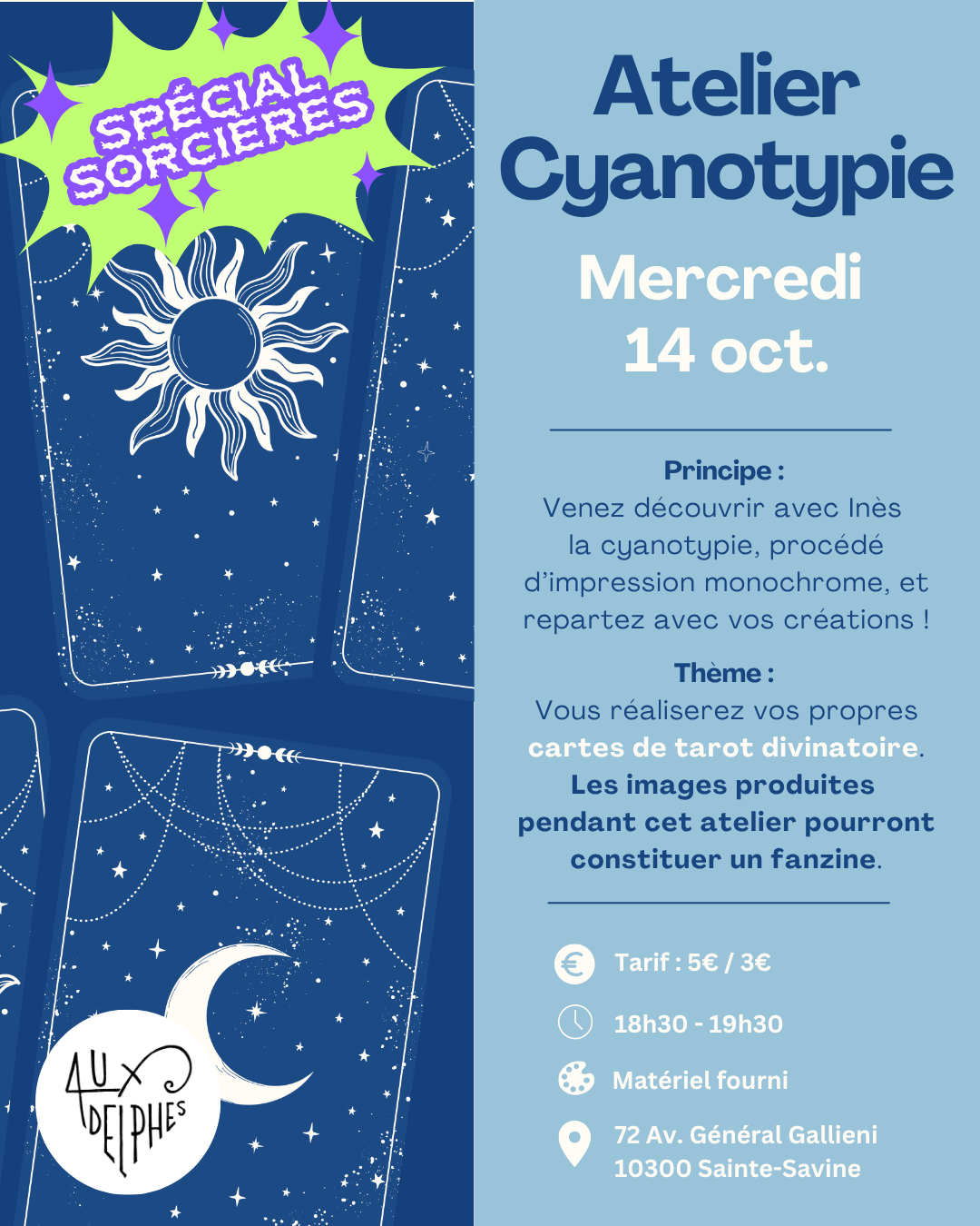Atelier Cyanotypie