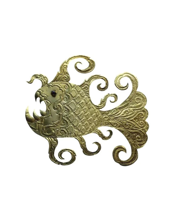 ✨ Sneak peek of our Fishes of the Dream 💭🐟

This year we collaborated with Uncle Chai, our neighborhood khuatong (brass ornament) artisan, to reimagine this traditional craft in playful, one-of-a-kind fish designs. Normally tied to religion and see