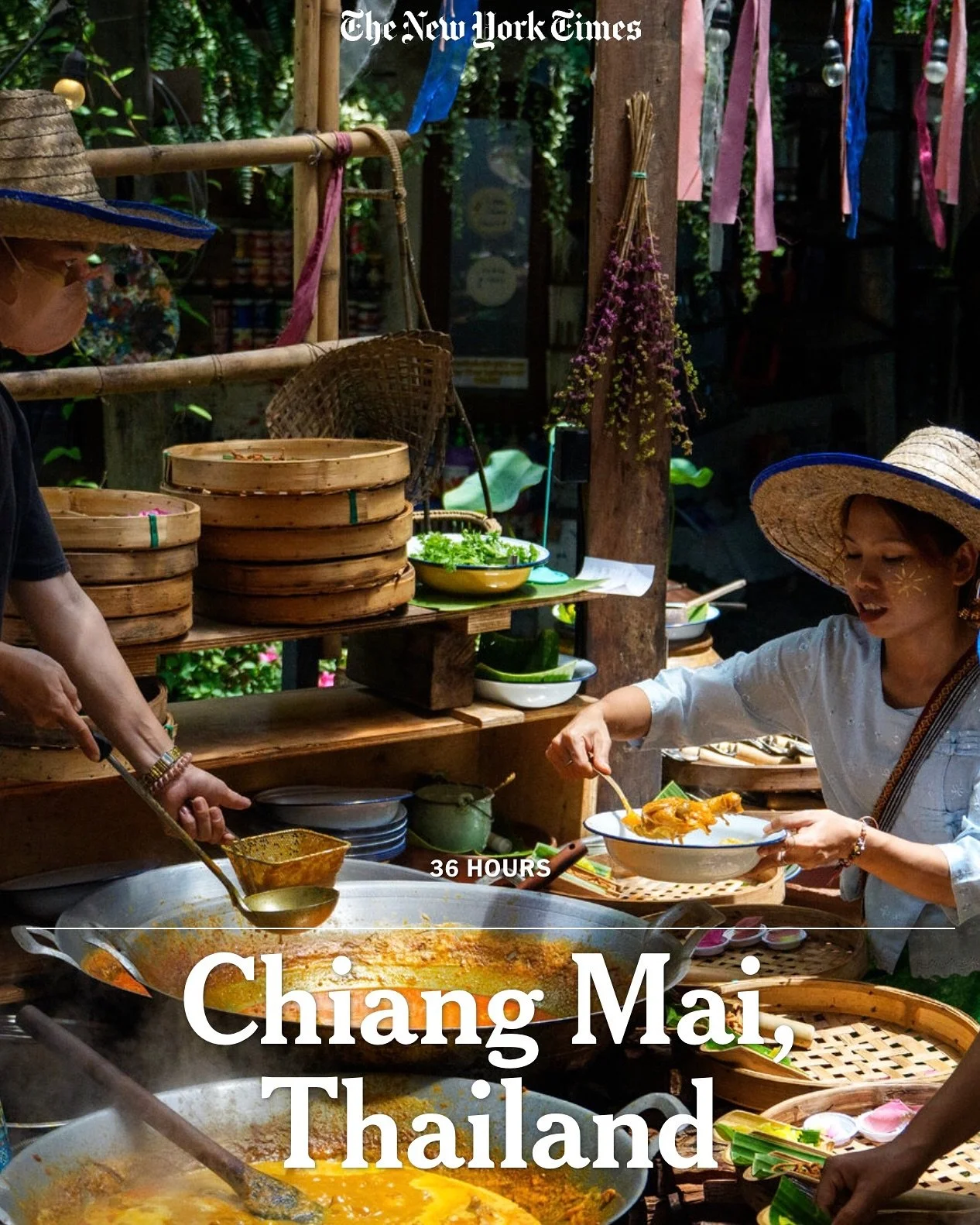 Thank you @nytimes for the featurw🌀
We’re honored to be included alongside so many inspiring friends and communities here in Chiang Mai.
Even if you have just 36 hours, we can’t wait to welcome you to our hometown!