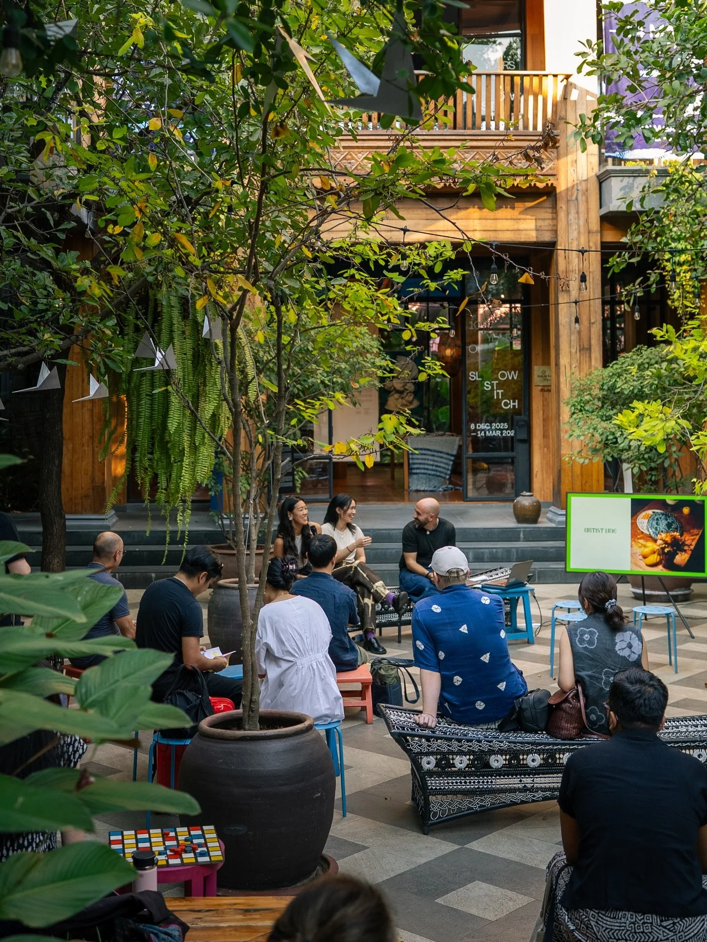 Our hearts are still pounding with overjoy from this past weekend. It was such a dream.

Thank you to everyone, friends, family, and our community for joining us in celebrating a decade of @slowstitchstudio and a century of @wingonwoandco 🎉. 

This 