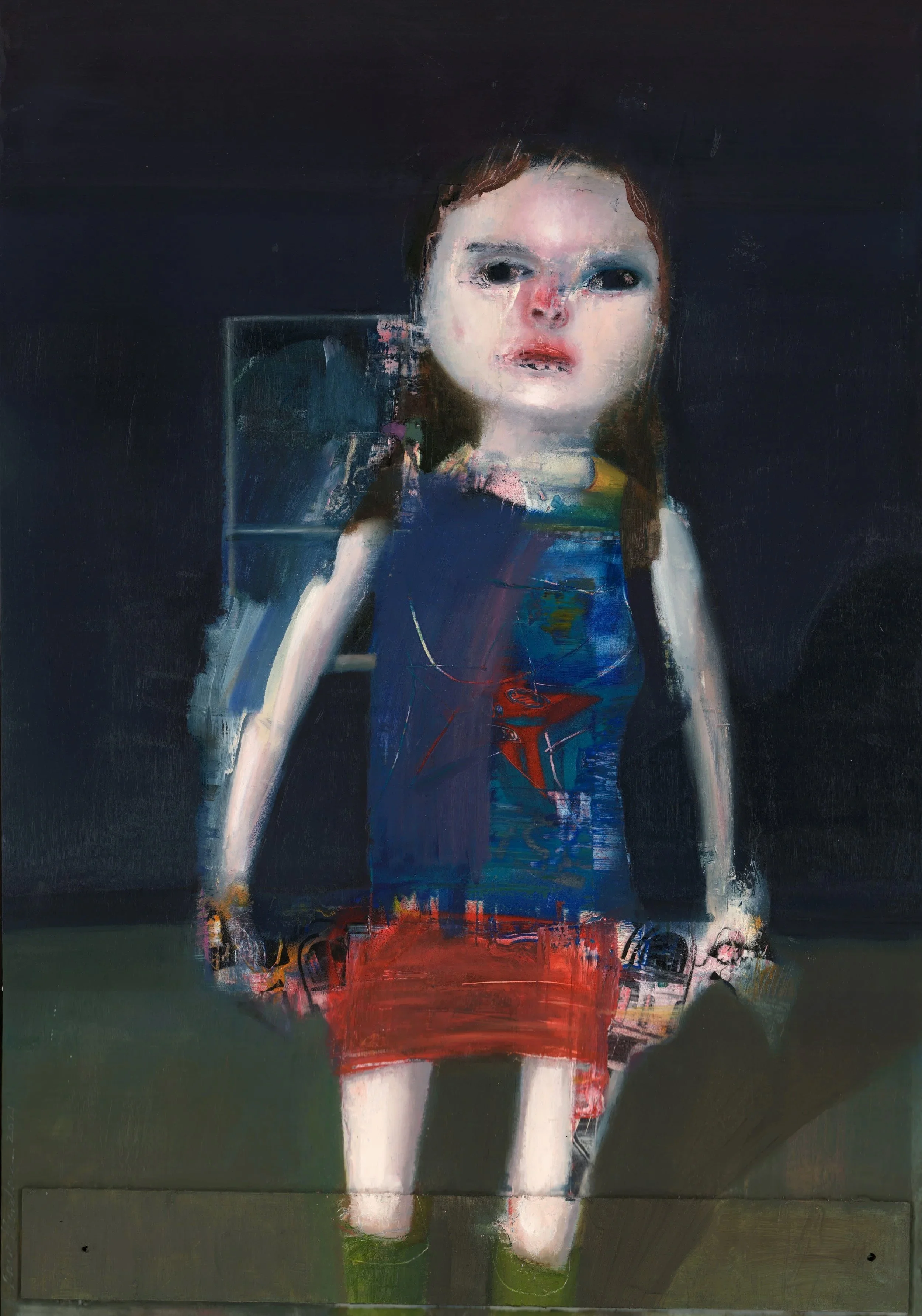 I need you to be lucky

(66.5cm x 46.5cm) - Oil & Spray Paint on board. No longer available 