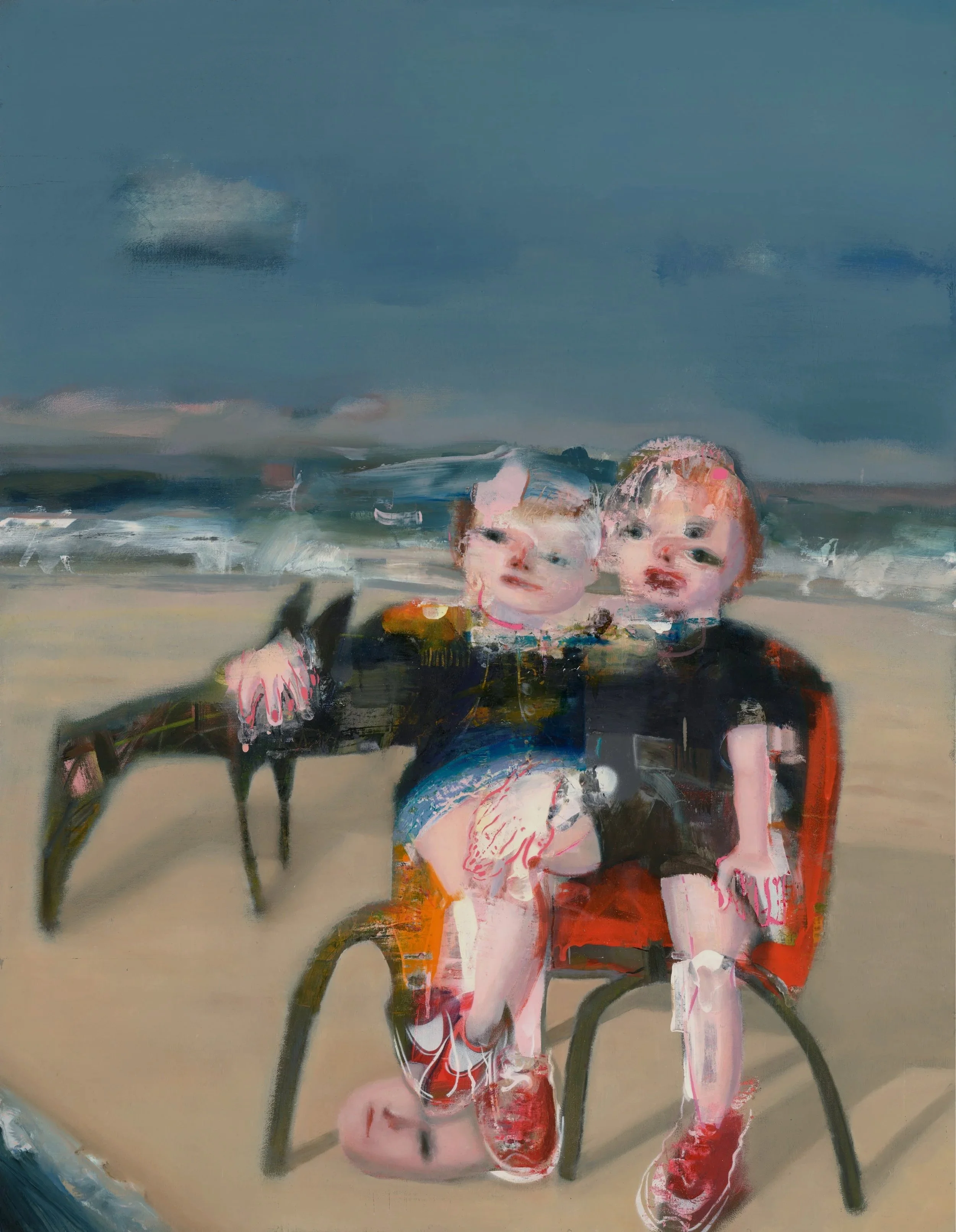 The Chair

(61cm x 61cm) - Oil & Spray Paint on board.No longer available 