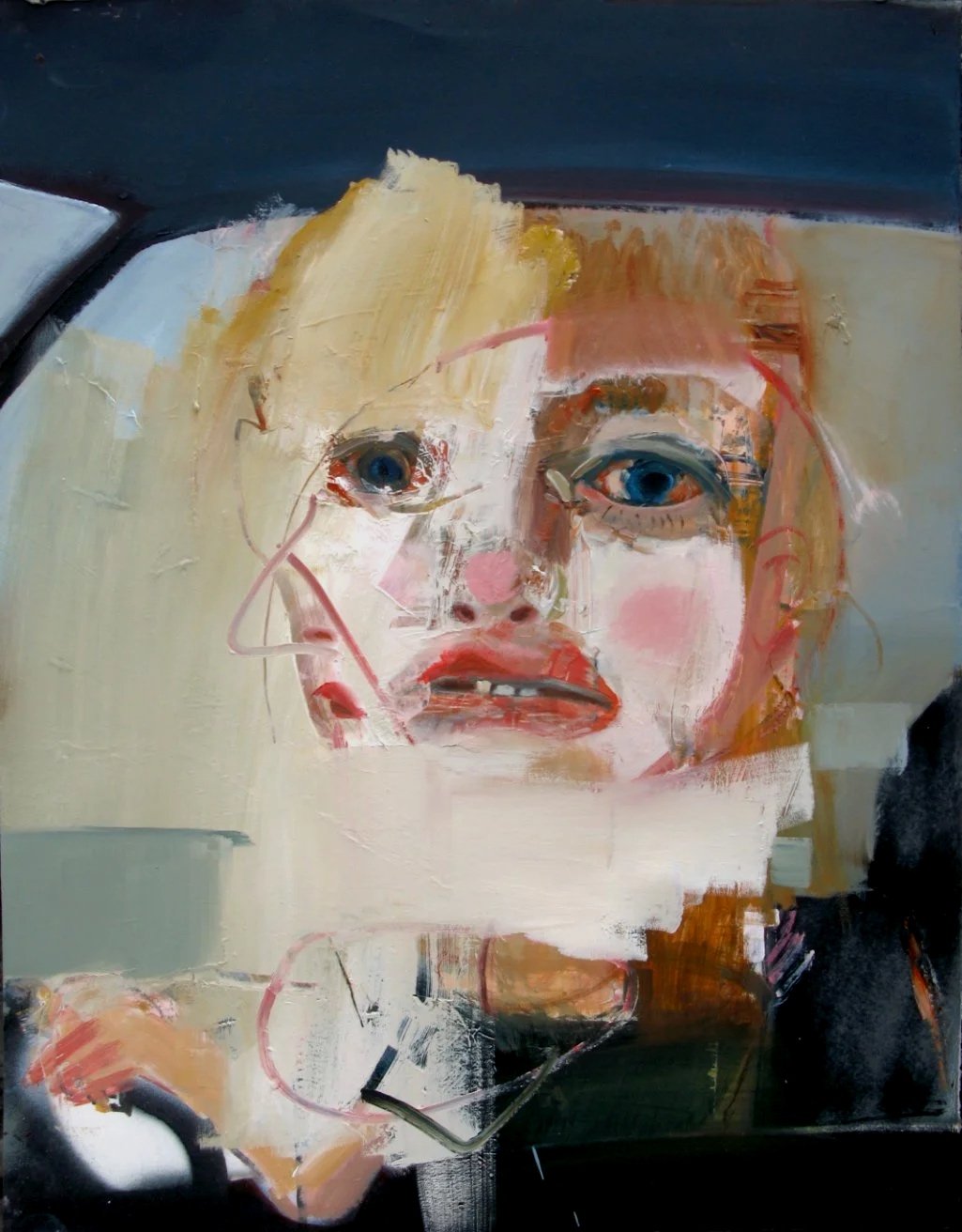 Drive 51cm x 45cm Oil on paper. No longer available 