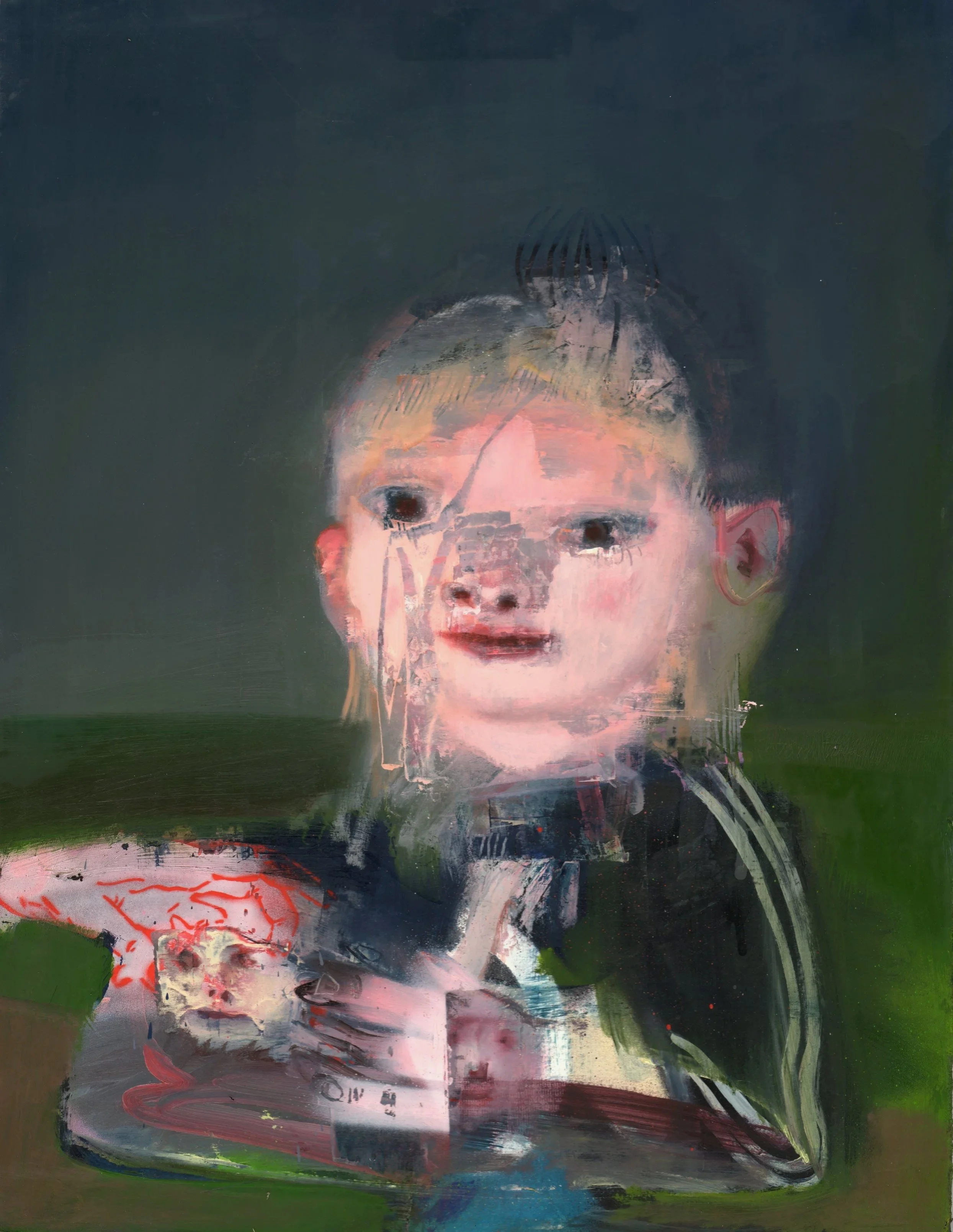 Another Go

(51.5cm x 40cm) - Oil & Spray Paint on board.No longer available 