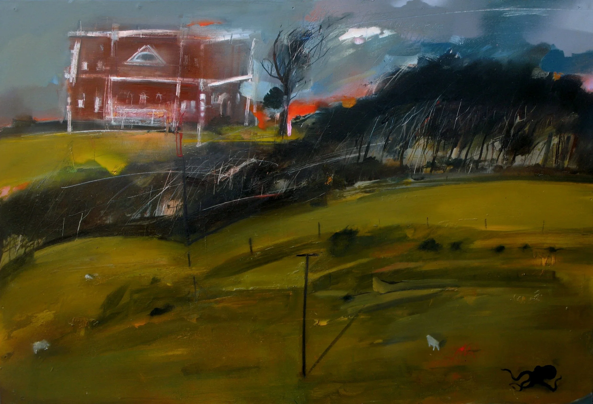 LEASAM HOUSE

(30cm x 45cm) - Oil & Spray Paint on board. No longer available 
