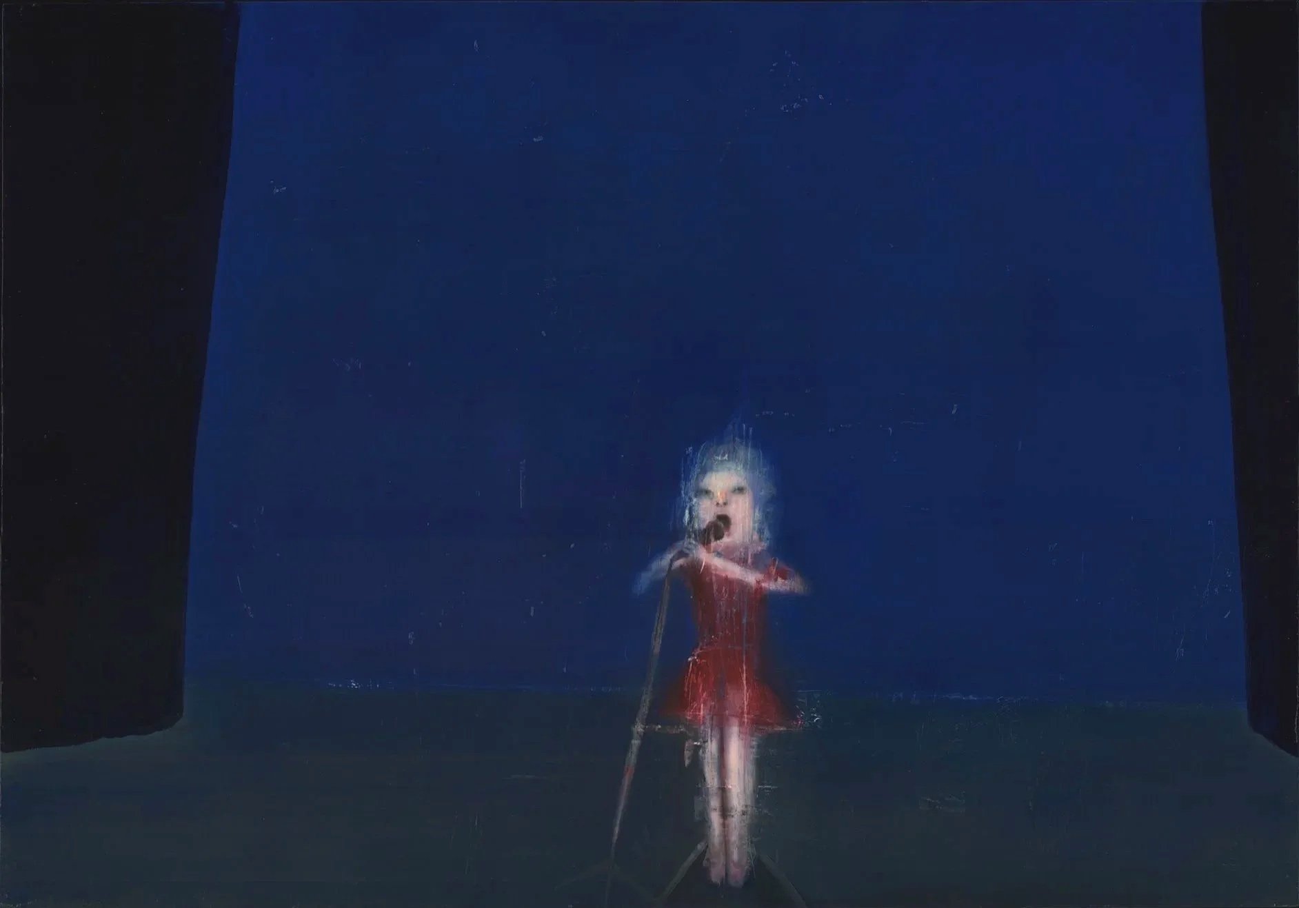 Deep End (69.5cm x 100cm) Oil on board no longer available 