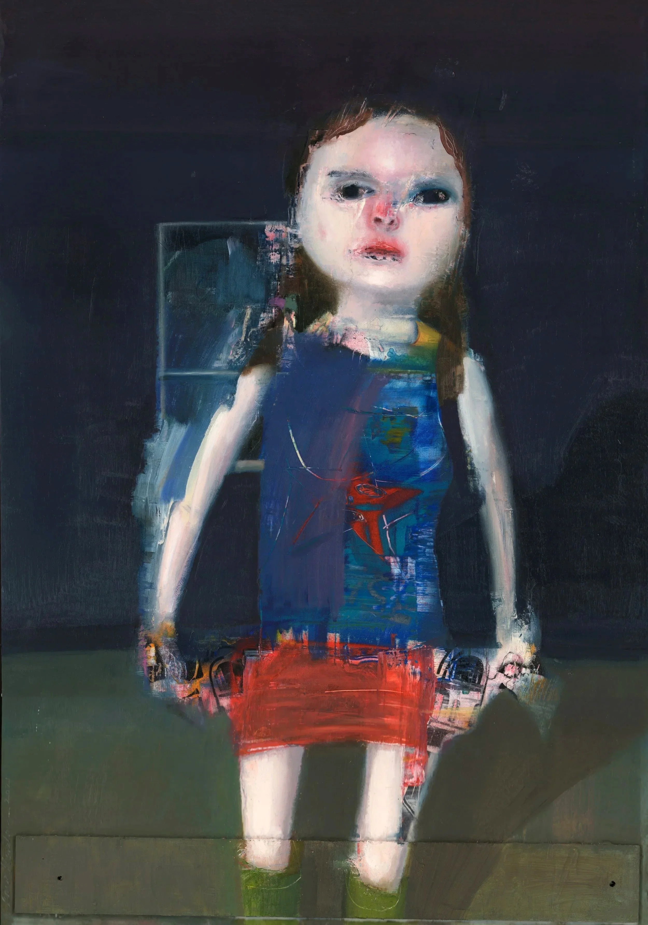 I need you to be lucky

(66.5cm x 46.5cm) - Oil & Spray Paint on board. No longer available 