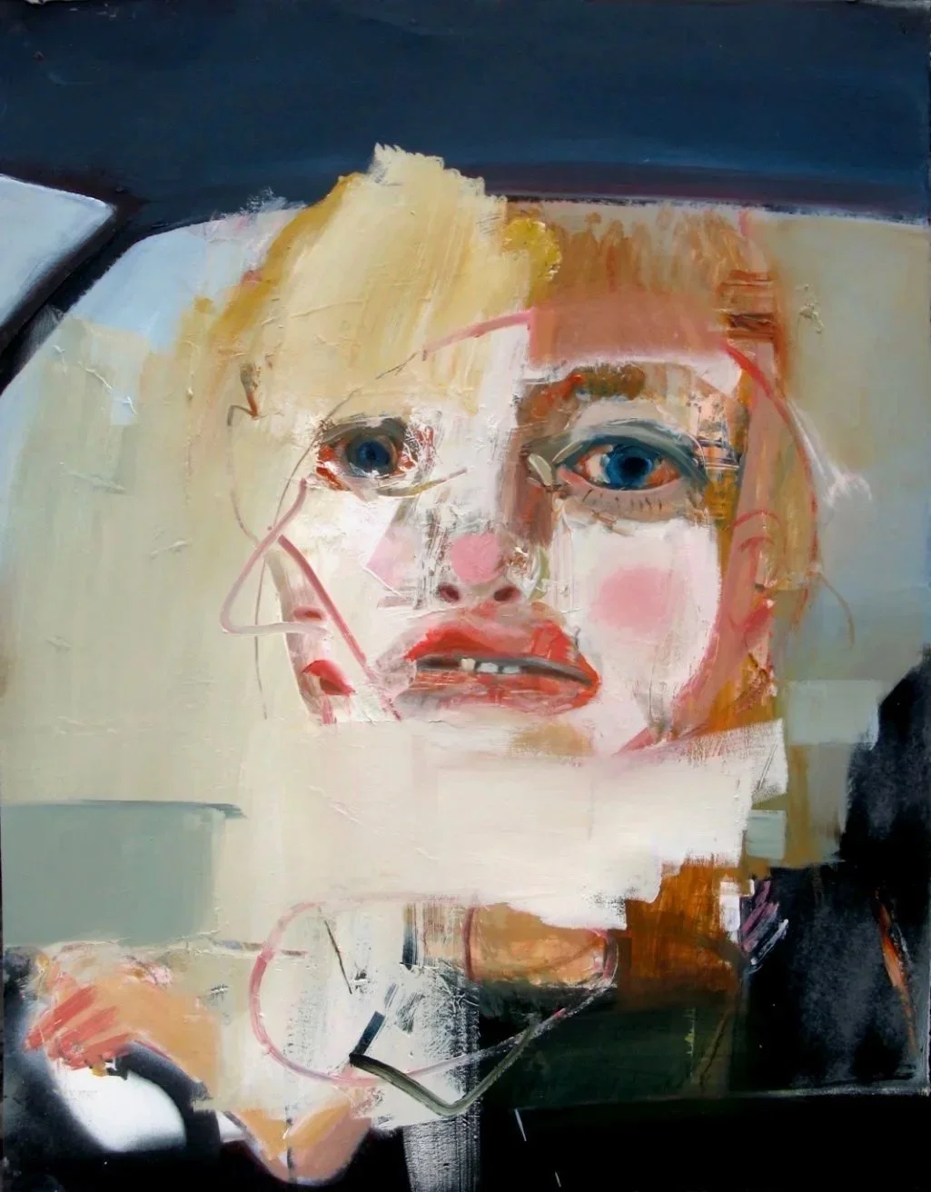 Drive 51cm x 45cm Oil on paper. No longer available 